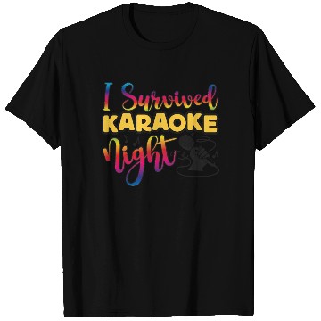 Discover Karaoke Singer 80s Retro I T Shirts