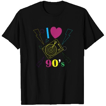 Discover 1990's 90s I Heart Nineties I Love the 90's Old T Shirts