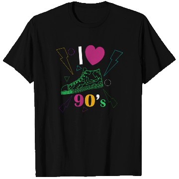Discover 1990's 90s I Heart Nineties I Love the 90's Old T Shirts