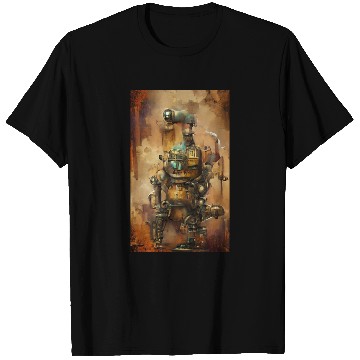 Discover Rusty robot T Shirts