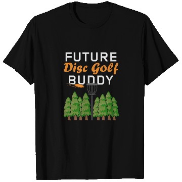 Discover Future Disc Golf Buddy Frisbee Son Daughter Kids T Shirts