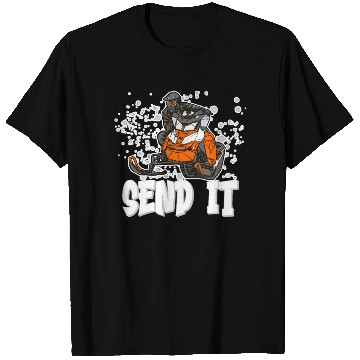 Discover Send It Ride Like You Stole It Snowmobile T Shirts
