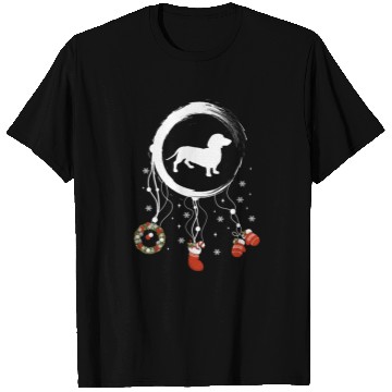 Discover dog dreamcatcher Christmas Dachshund T Shirts