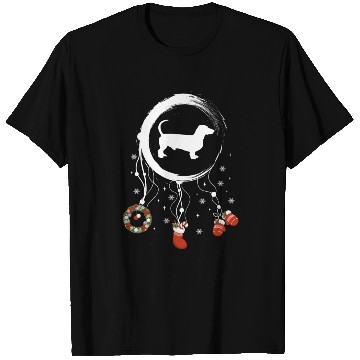 Discover dog dreamcatcher Christmas Dachshund T Shirts