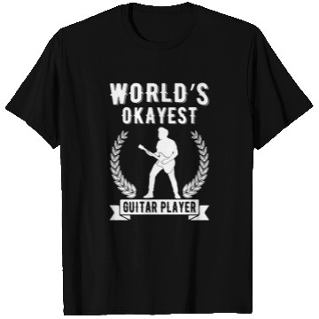 Discover World´s Okayest Guitar Player T Shirts