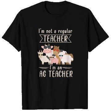 Discover AG Teacher Funny Agriculture Animal Lover T Shirts