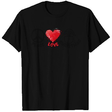 Discover Peace Love Christmas T Shirts