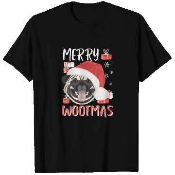 Discover Pug Merry Christmas T Shirts
