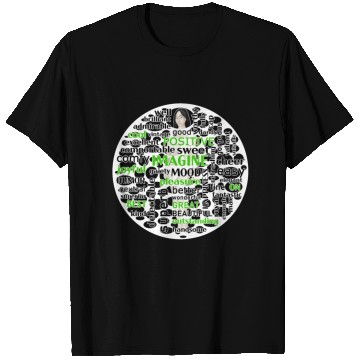 Discover Illustration with Watchwords – Positive Words T Shirts