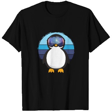Discover retro penguin goggles T Shirts