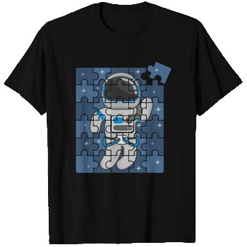 Discover Autism Spaceman Astro Cosmo Space Lover Autism Awa T Shirts