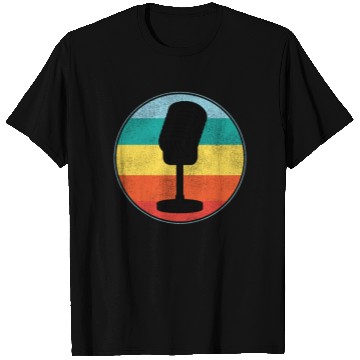 Discover Karaoke Singer Microphone Vocalist T Shirts