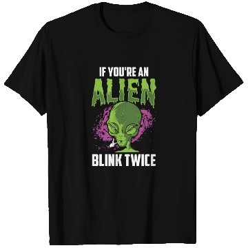 Discover If You're An Alien Blink Twice Space Astronaut T Shirts