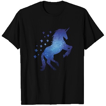 Discover Cosmic Unicorn Outer Space Unicorn Galaxy T Shirts