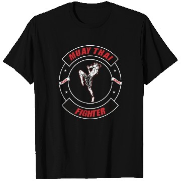 Discover Muay Thai Train Hard Fighter Design MMA Fighter T Shirts