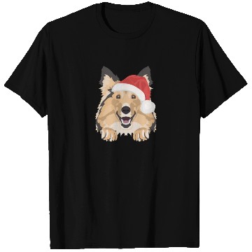 Discover Shetland Sheepdog Merry Christmas T Shirts