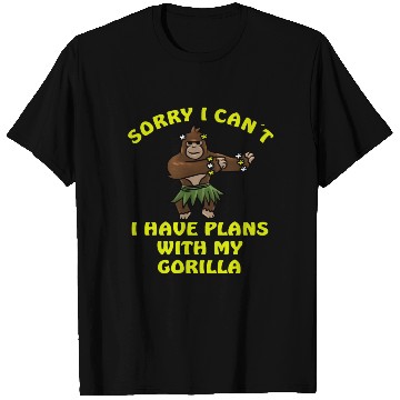 Discover Sorry I Can't Gorilla Monkey Jungle T Shirts