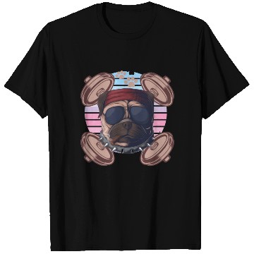 Discover Gym Dog boss T Shirts
