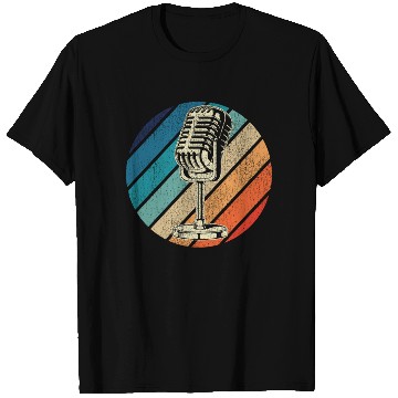 Discover Karaoke Singer Microphone Vocalist T Shirts