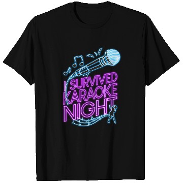 Discover Karaoke Singer 80s Retro I T Shirts