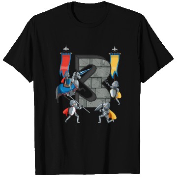 Discover Medieval Knights Middle Ages History Castle 3rd T Shirts