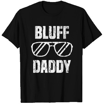 Discover Bluff Daddy Playing Card T Shirts Aviation Design