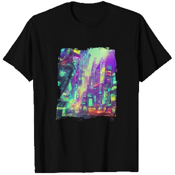 Discover Cool Japanese World Japan Neon City T Shirts