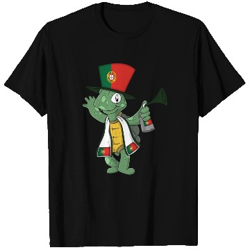 Discover Portuguese Fan Turtle T Shirts