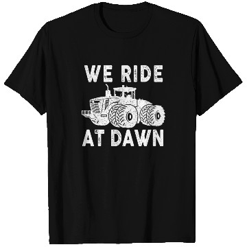 Discover We Ride At Dawn Dad Lawn Mower Make Laugh Day Yard T Shirts