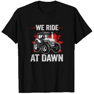 Discover We Ride At Dawn Dad Lawn Mower Make Laugh Day Yard T Shirts