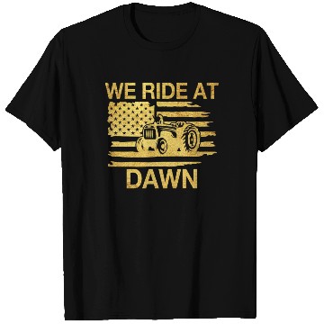 Discover We Ride At Dawn Dad Lawn Mower Make Laugh Day Yard T Shirts