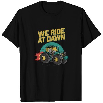 Discover We Ride At Dawn Dad Lawn Mower Make Laugh Day Yard T Shirts