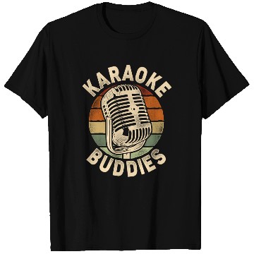 Discover Karaoke Singer Friends Besties T Shirts