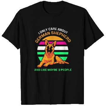 Discover German Shepherd and like maybe 3 people T Shirts