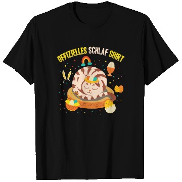 Discover Offizielles Schlaf T Shirts Sleepy Cat Easter Season