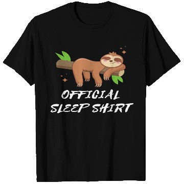 Discover sleep sloth T Shirts