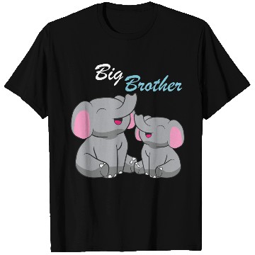 Discover Elephants - Big Brother T Shirts