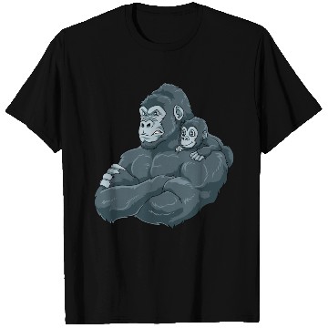 Discover Strong Gorilla with Gorilla Kid for a Gorilla T Shirts
