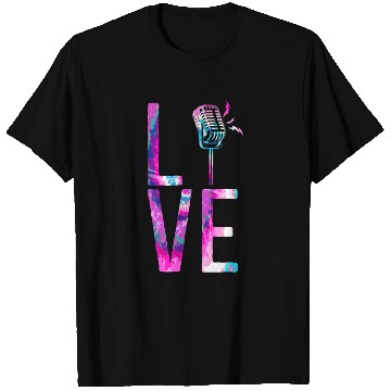 Discover Karaoke Singer Microphone Vocalist T Shirts