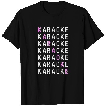 Discover Karaoke Singer Karaoke T Shirts