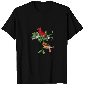 Discover Cardinal Grosbeak from Birds of America T Shirts