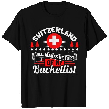 Discover Switzerland Mountains Country Gift Idea T Shirts