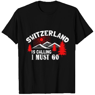 Discover Switzerland Alps Origin Gift Idea T Shirts