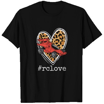 Discover RC Love Remote Control Car Racing Leopard Heart Gi T Shirts
