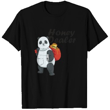 Discover Honey Dealer Farmer Beekeeper Bees Panda T Shirts