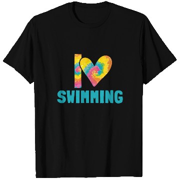 Discover I Love Swimming Swimmer Swim T Shirts