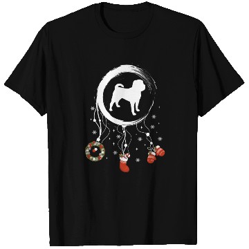 Discover dog dreamcatcher Christmas Shar Pei T Shirts