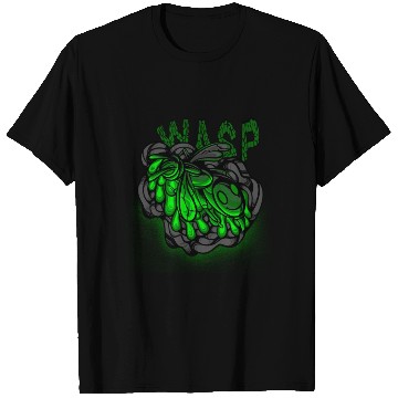 Discover Iron Toxic Neon Wasp Design T Shirts