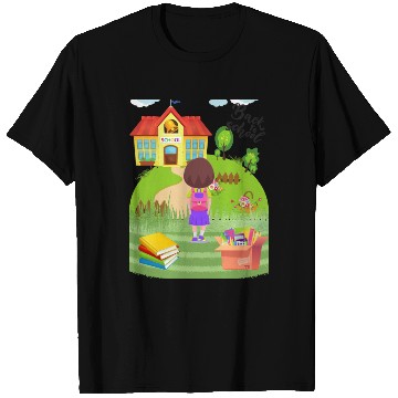 Discover back to school kids T Shirts desing
