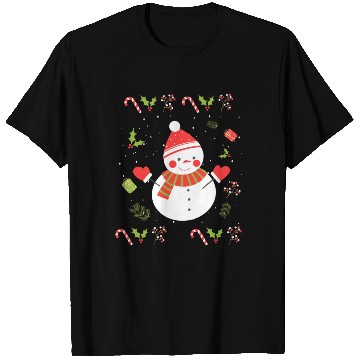 Discover Ugly Holiday Sweater Cute Snowman T Shirts